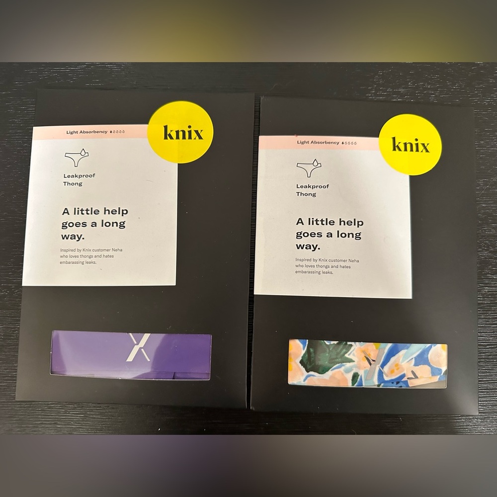 Knix Leakproof No-show Thongs